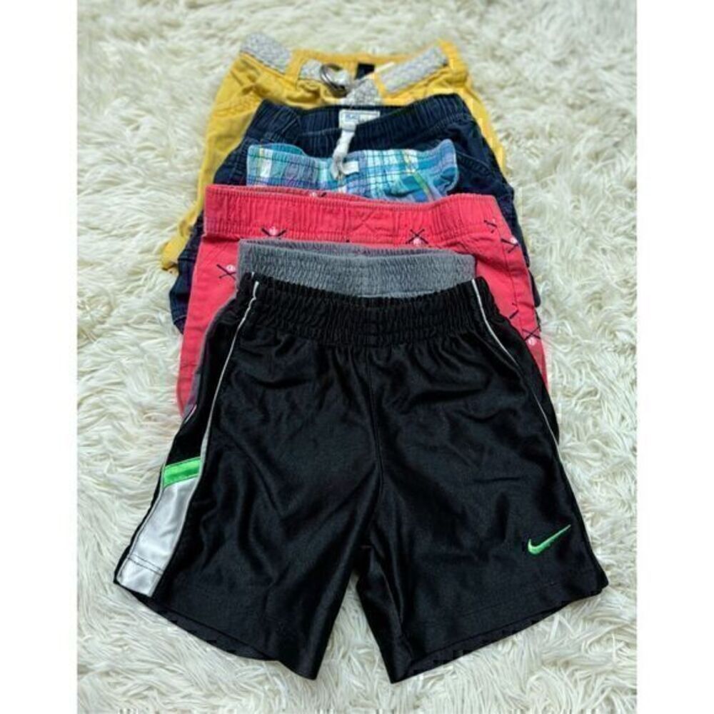 6 piece 12-18 Months Boys Shorts Bundle by Carter’s, Nike, Children’s Place, Gar